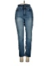 JCPenney Solid Blue Jeans Size S - photo 1