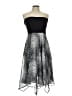 Lapis Animal Print Silver Casual Dress Size L - photo 1