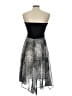 Lapis Animal Print Silver Casual Dress Size L - photo 2