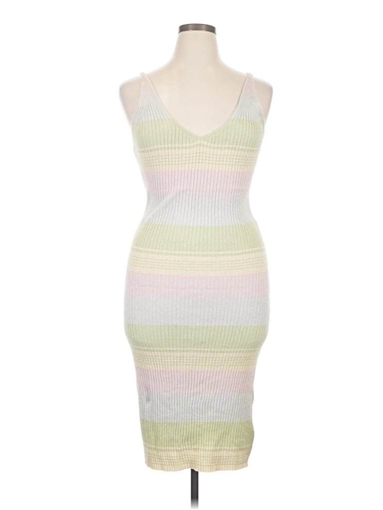 Pre-owned Rvca Cocktail Dress In Green