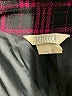 Sellecca Plaid Burgundy Blazer Size 18 - photo 6