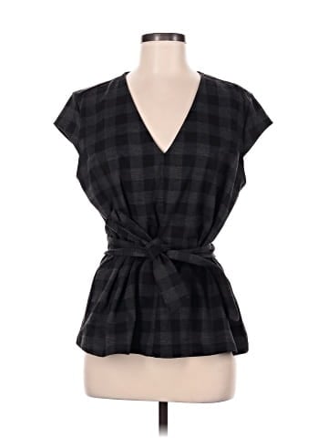 7th Avenue Design Studio New York & Company Short Sleeve Blouse (view 1)