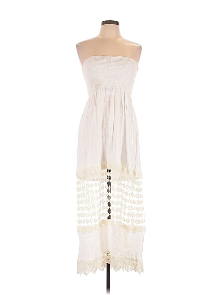 Pre-owned J For Justify Cocktail Dress In Ivory