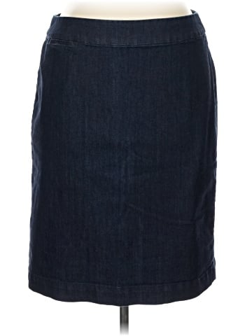 Coldwater Creek Denim Skirt (view 1)
