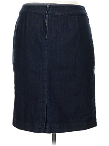 Coldwater Creek Denim Skirt (view 2)