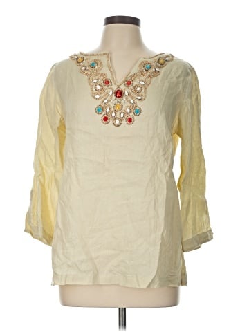 Carole Little 3/4 Sleeve Blouse (view 1)