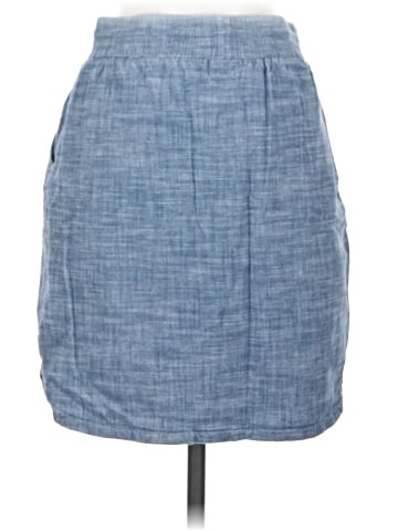 Allen Allen Denim Skirt (view 2)