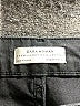 Zara Chevron-herringbone Black Jeans Size 6 - photo 7