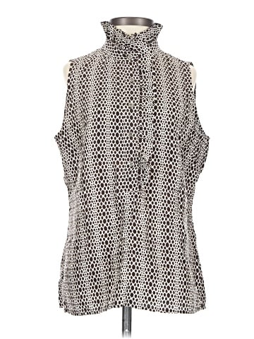 Tory Burch Sleeveless Silk Top (view 1)