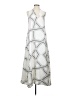 Commense Graphic Silver Ivory Cocktail Dress Size XS - photo 1