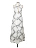 Commense Graphic Silver Ivory Cocktail Dress Size XS - photo 2