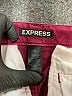 Express Solid Burgundy Shorts Size 8 - photo 3