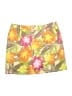 Croft & Barrow Tropical Yellow Skort Size 14 - photo 2