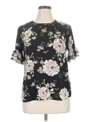 Van Heusen Short Sleeve Blouse (view 1)