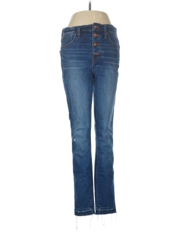 Madewell 10" High-Rise Skinny Jeans: Drop-Hem Edition (view 1)