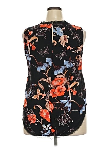 Who What Wear Sleeveless Blouse (view 2)