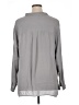 Pendleton 100% Silk Solid Gray Long Sleeve Silk Top Size XL - photo 2