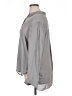 Pendleton 100% Silk Solid Gray Long Sleeve Silk Top Size XL - photo 5
