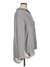 Pendleton 100% Silk Solid Gray Long Sleeve Silk Top Size XL - photo 4