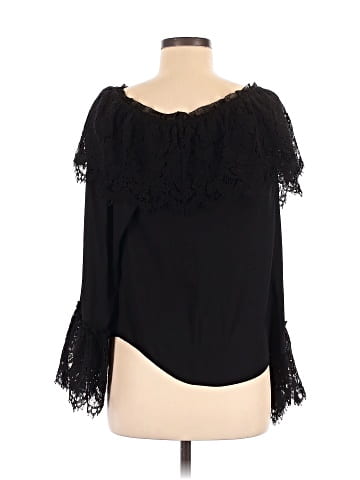 White House Black Market 3/4 Sleeve Blouse (view 2)