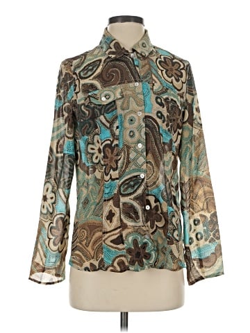 Essentials by Milano Long Sleeve Blouse (view 1)