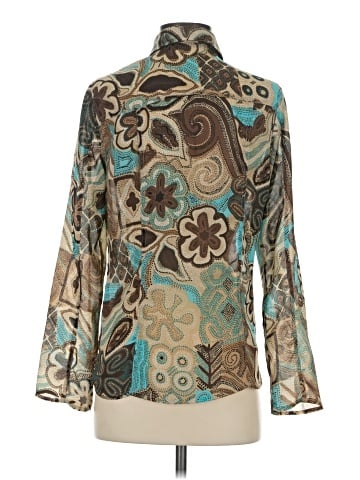 Essentials by Milano Long Sleeve Blouse (view 2)