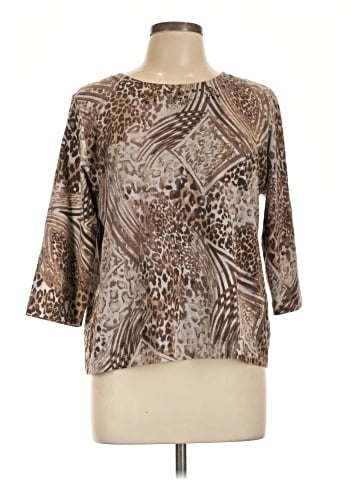 Alfred Dunner 3/4 Sleeve Blouse (view 1)