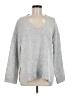 For The Republic 100% Polyester Gray Pullover Sweater Size M - photo 1