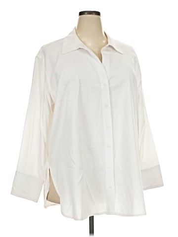 The Limited 3/4 Sleeve Button-Down Shirt (view 1)