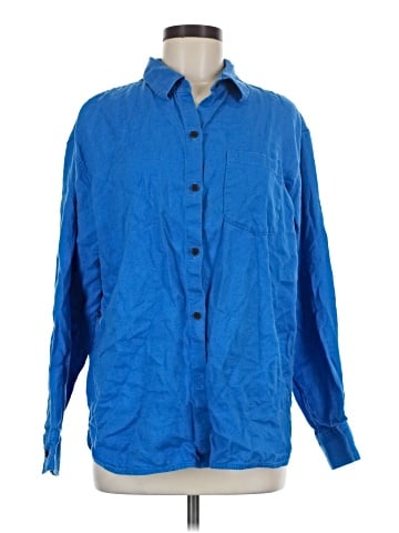 Athleta Long Sleeve Button-Down Shirt (view 1)