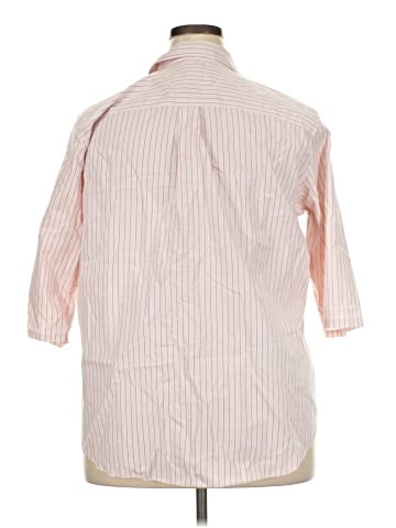 L.L.Bean 3/4 Sleeve Button-Down Shirt (view 2)