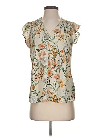 Maison d' Amelie Short Sleeve Blouse (view 1)