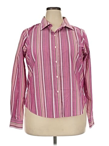 Worthington Long Sleeve Button-Down Shirt (view 1)