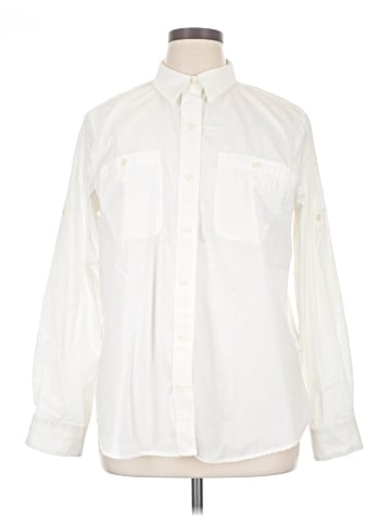 Lauren Jeans Co. Long Sleeve Button-Down Shirt (view 1)