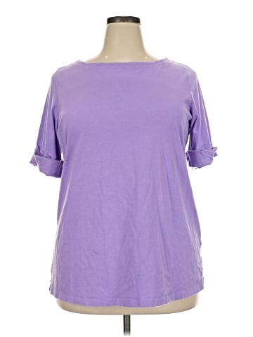 Woman Within Short Sleeve T-Shirt (view 1)