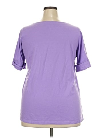 Woman Within Short Sleeve T-Shirt (view 2)