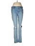 Free People Hearts Blue Jeans Size 28 waist - photo 1