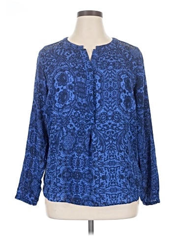 Jennifer Lopez Long Sleeve Blouse (view 1)