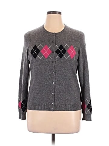 Charter Club Cashmere Cardigan (view 1)