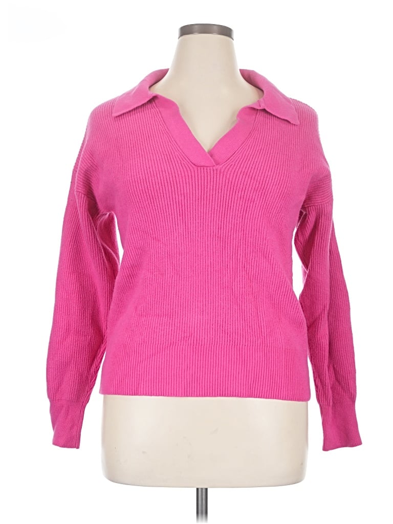Pre-owned On 34th Pullover Sweater In Pink