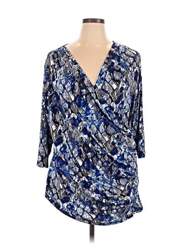 Cj Banks 3/4 Sleeve Blouse (view 1)
