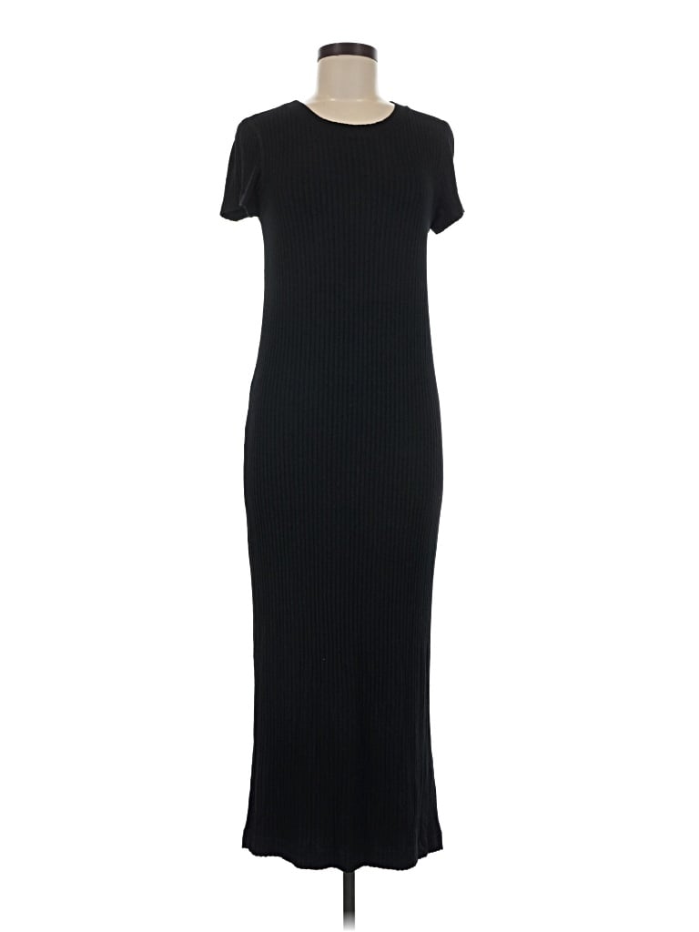 Pre-owned Fp Beach Casual Dress In Black