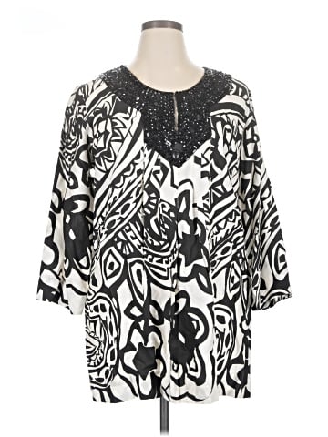 Sandy Starkman 3/4 Sleeve Blouse (view 1)