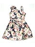 Rare Editions Floral Blue Pink Dress Size 14 - photo 1
