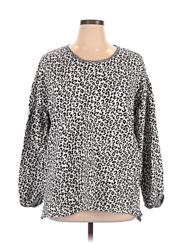 Cj Banks Long Sleeve Blouse (view 1)