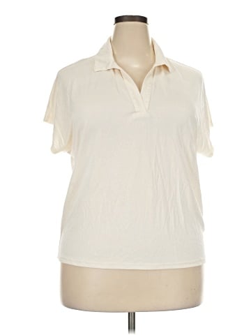 Simply Vera Vera Wang Short Sleeve Polo (view 1)