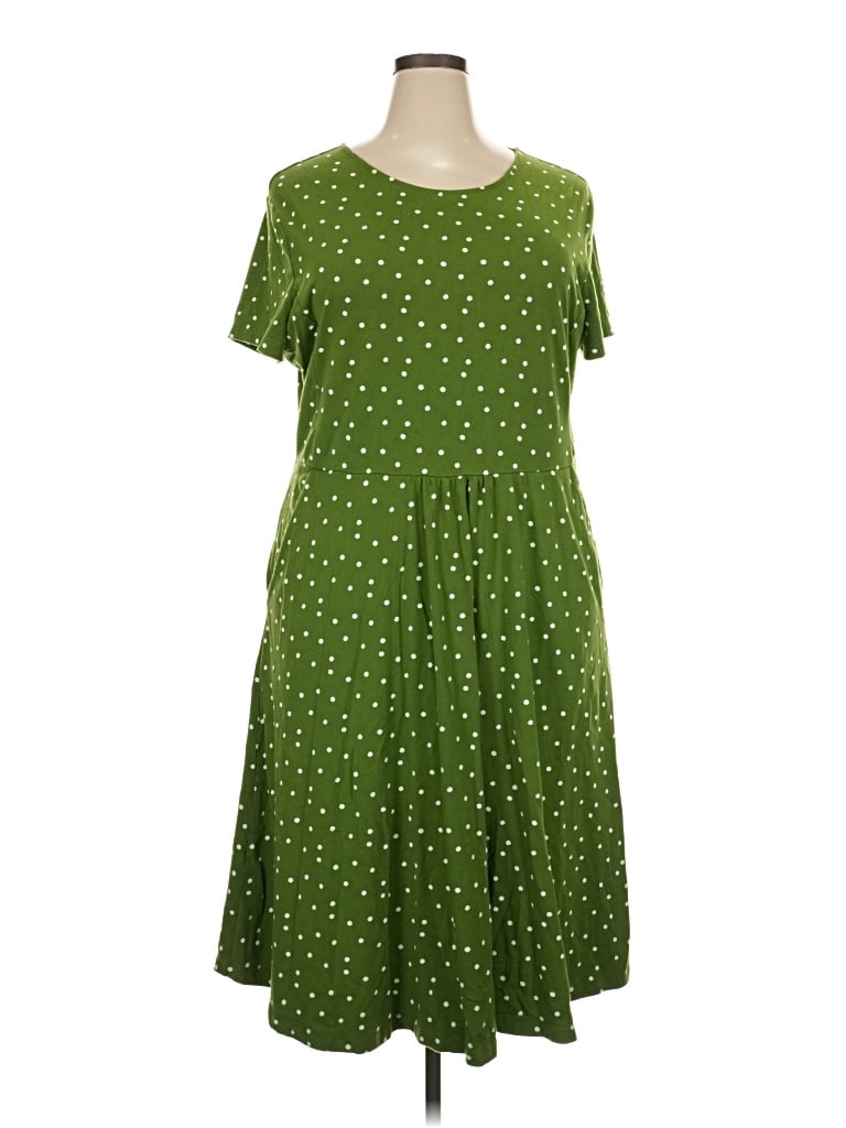 Pre-owned Seasalt Cornwall Casual Dress In Green
