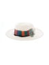 Unbranded Stripes Ivory Sun Hat One size - photo 1