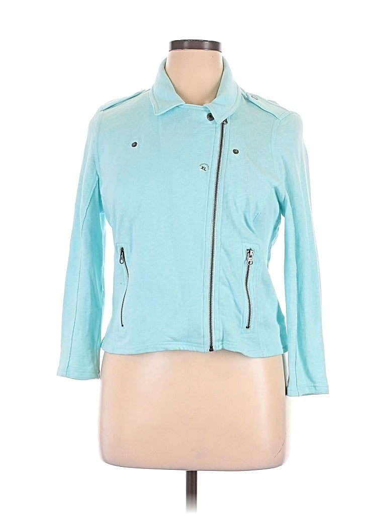 Pre-owned Aéropostale Jacket In Teal