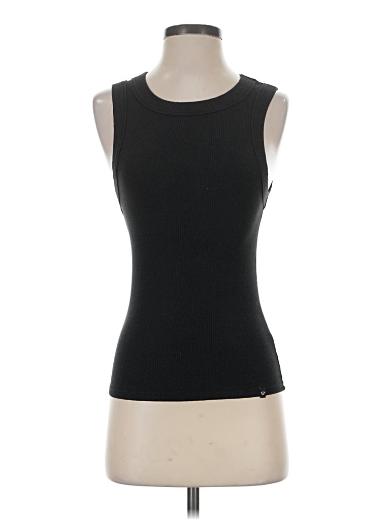 Pre-owned True Religion Sleeveless T-shirt In Black
